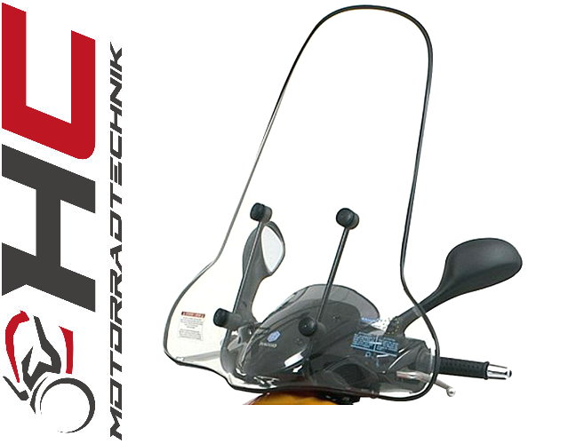 Hohes Windschild Piaggio NRG