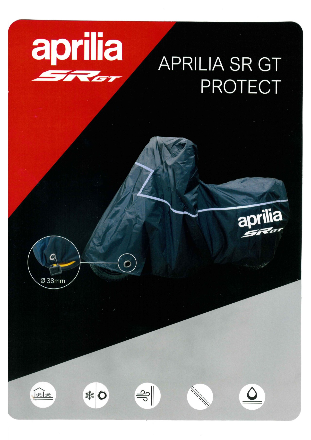 110 - Faltgarage Aprilia SR GT Compact 125/200
