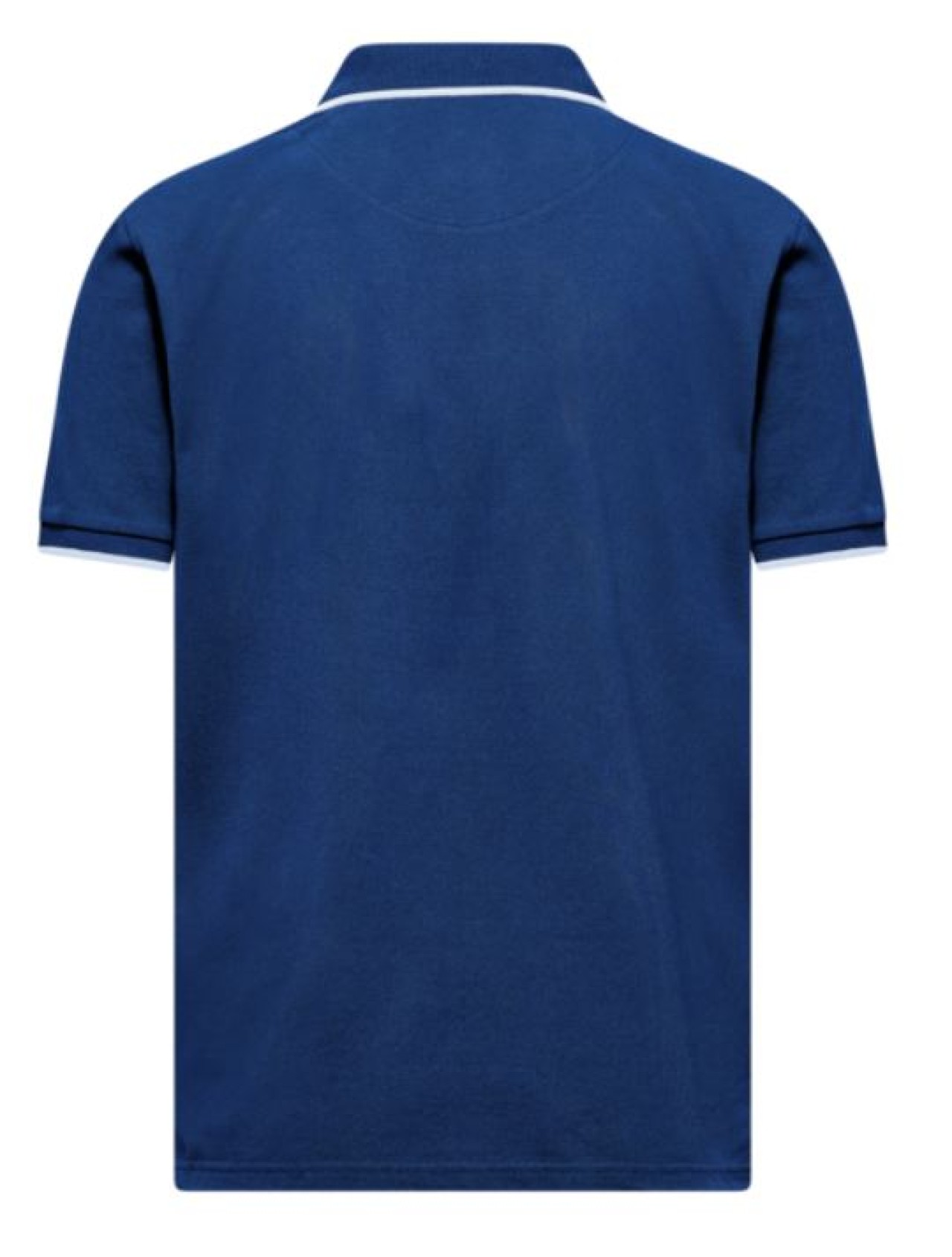 Vespa Polo Shirt aus Baumwolle blau, Jubiläum Vespa 80th