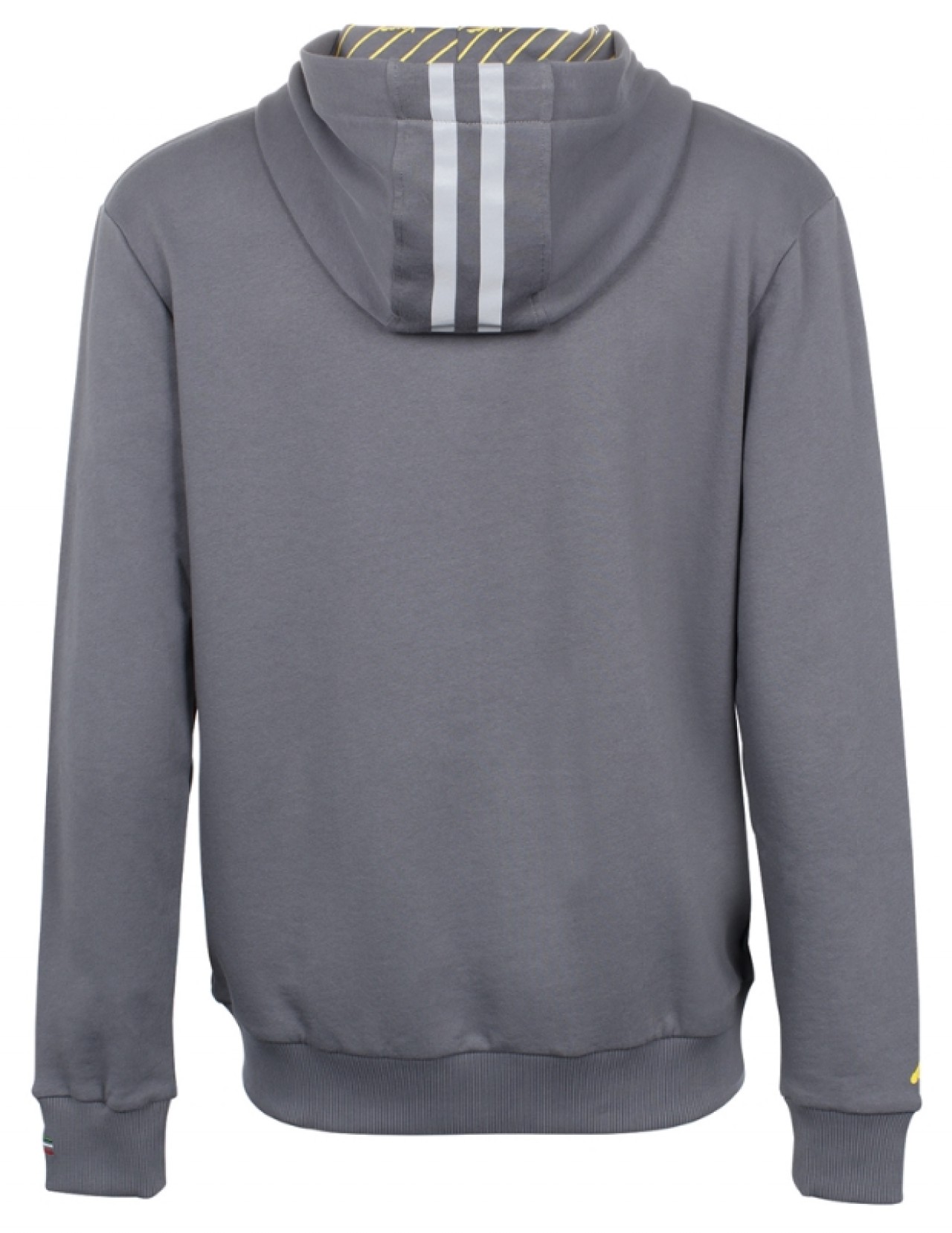 Vespa Kapuzen-Sweatshirt mit Reißverschluss Herren grau, Graphic
