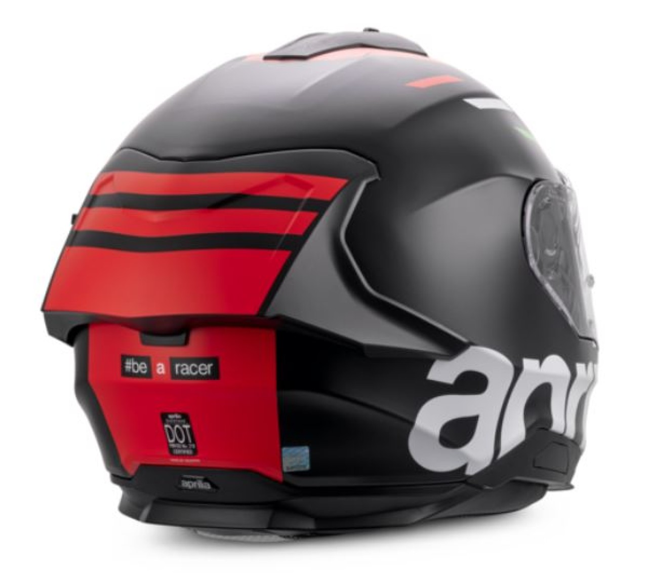 Aprilia Overtake Integralhelm schwarz matt ECE 22.06