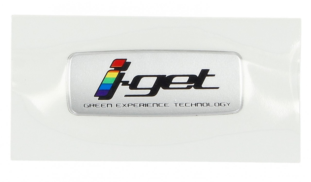 3 - Klebeschild "I-GET"