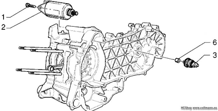 Piaggio Elektrischer start X9 125