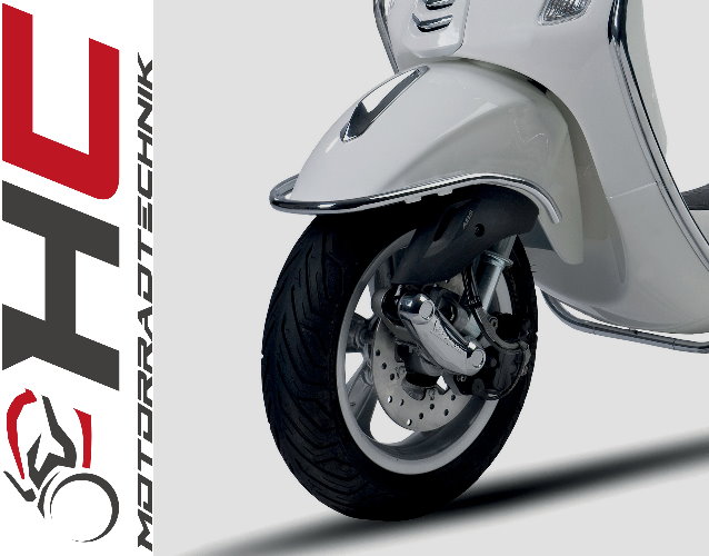Stoßstange chrom Vespa Primavera