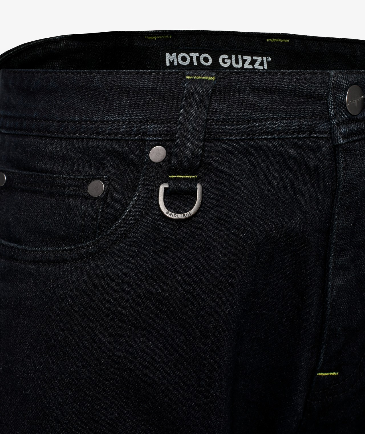 Moto Guzzi Contrail Line Motorrad-Jeans schwarz