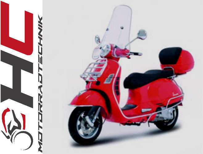 Vespa GTS Chromkit  "Touring" komplett