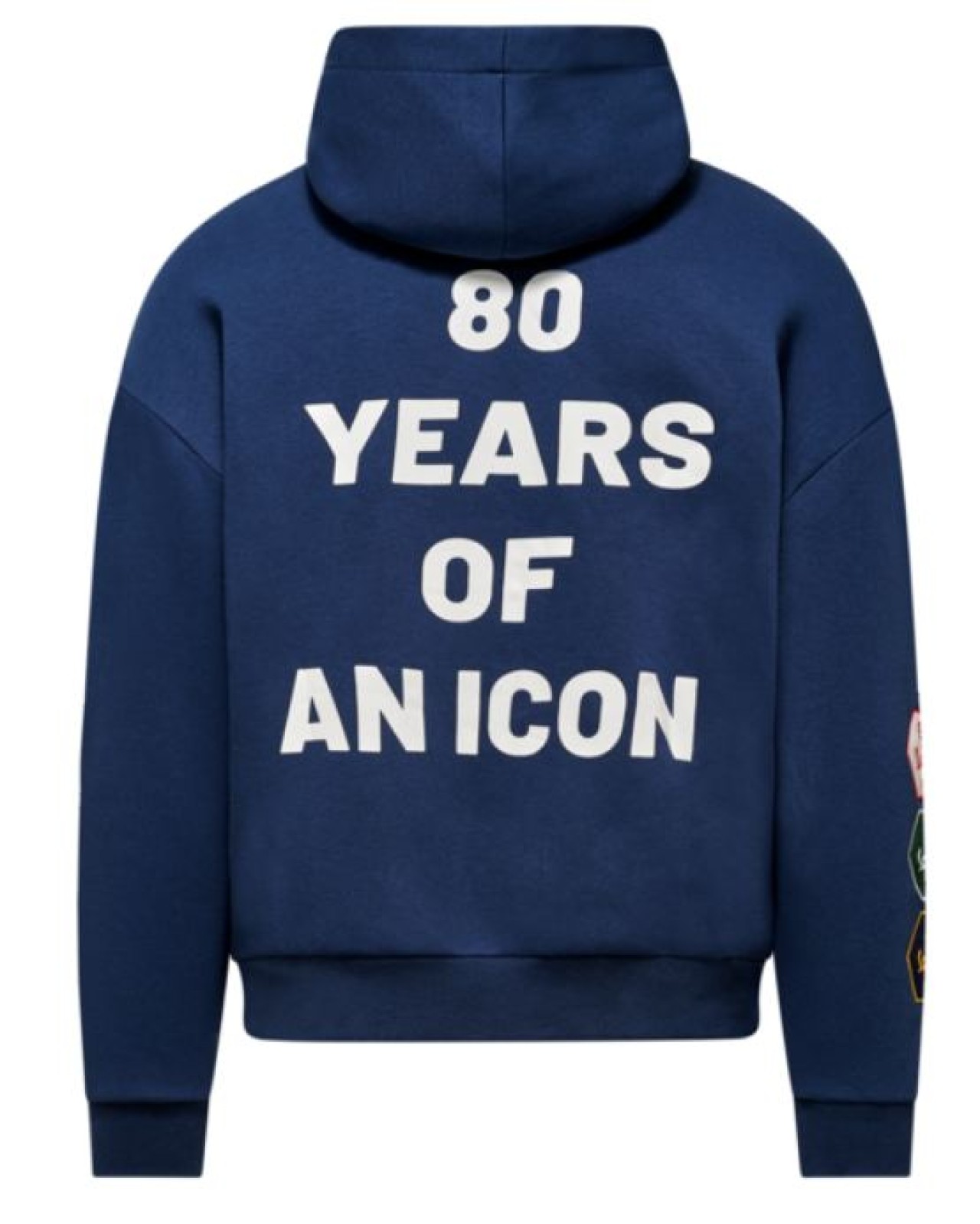 Vespa Hoodie blau, Jubiläum Vespa 80th