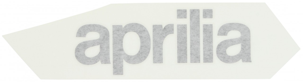 2 - Aufkleber L. aprilia Fahrzeugfarbe-White Glam 2011-12 (t.B.899246)[glamB]