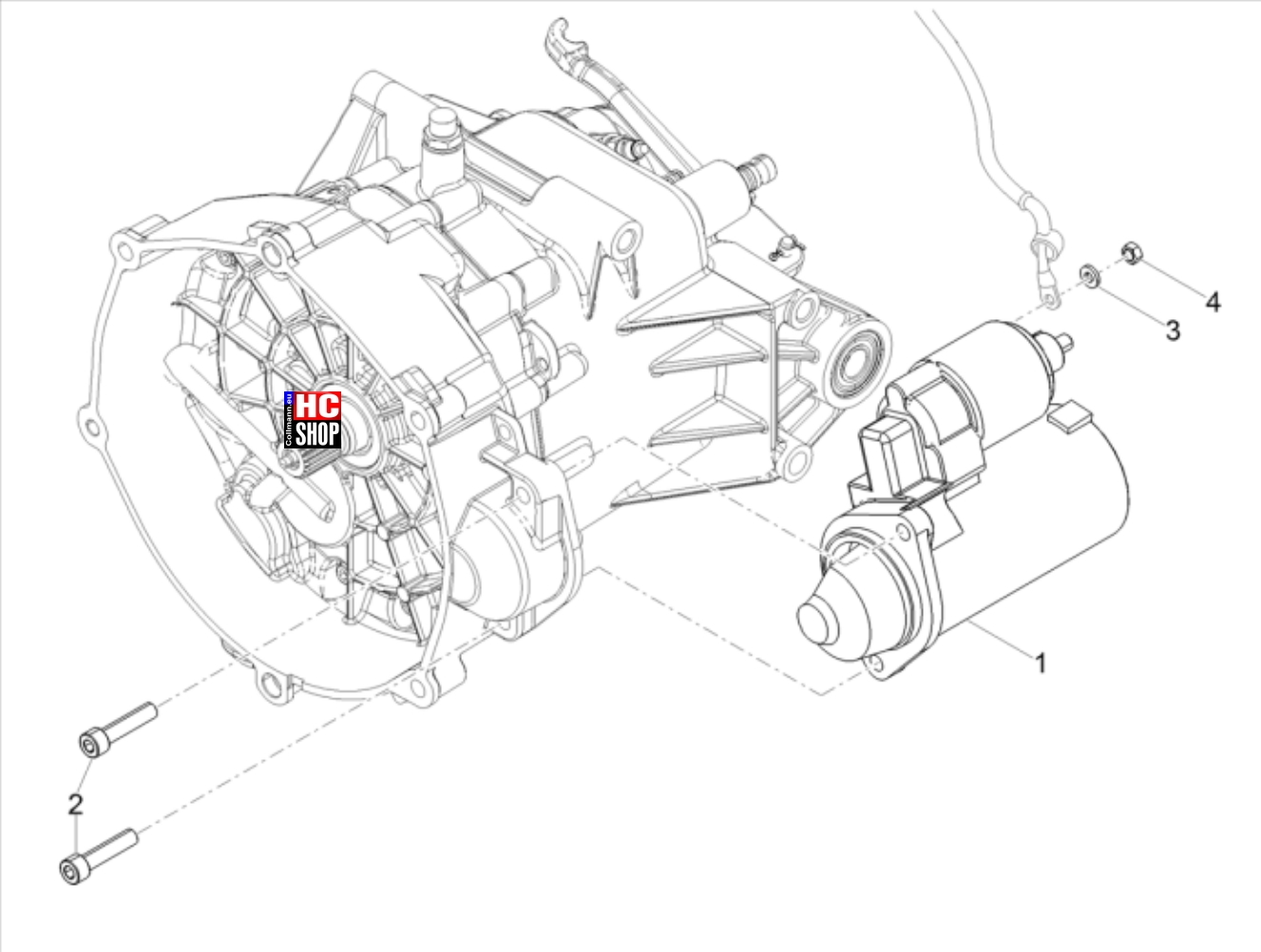 1 - Startermotor