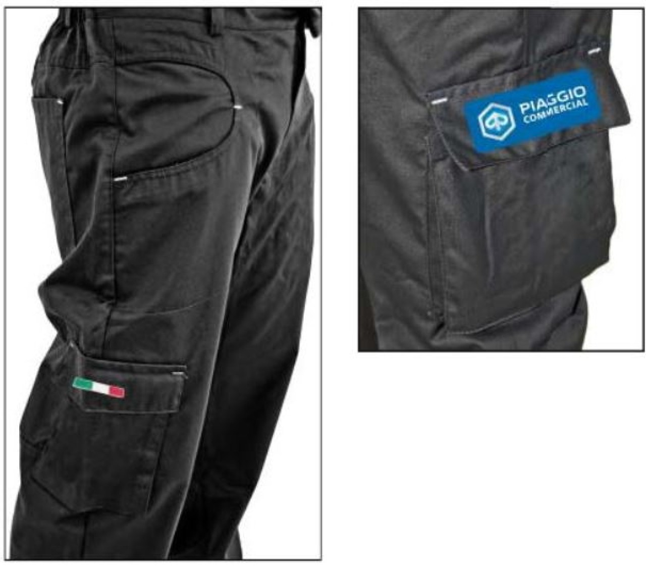 Piaggio Hose Herren Commercial, schwarz