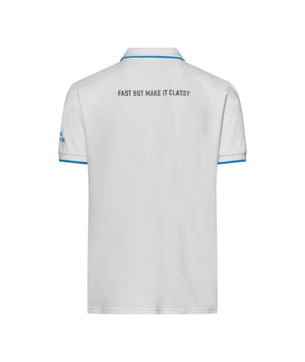 Vespa Polo-Shirt aus Baumwolle in Weiß