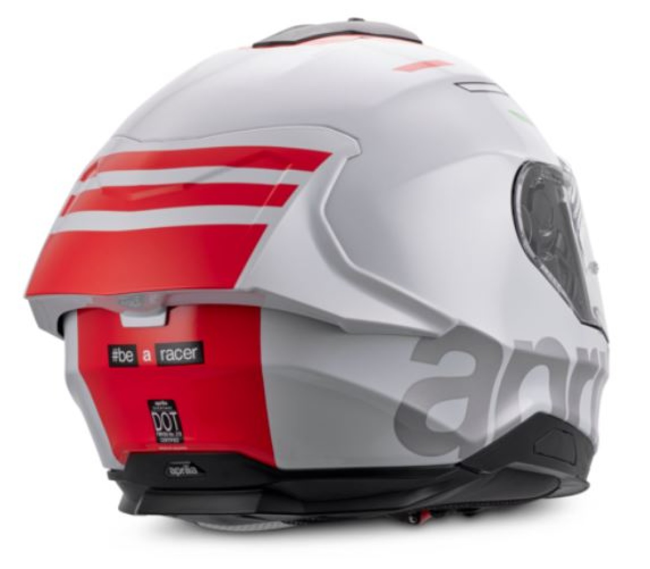 Aprilia Overtake Integralhelm weiß matt ECE 22.06