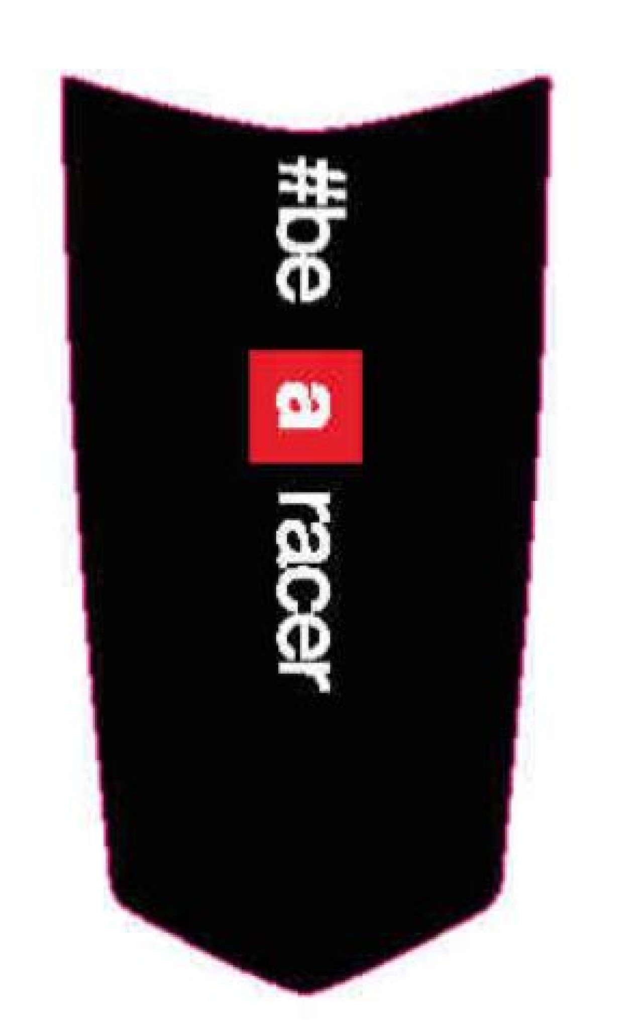 13 - Aufkleber  "be a racer" Red Boost [RB]