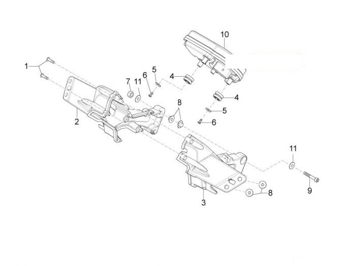 Aprilia RS4 125 SBK Instrumente