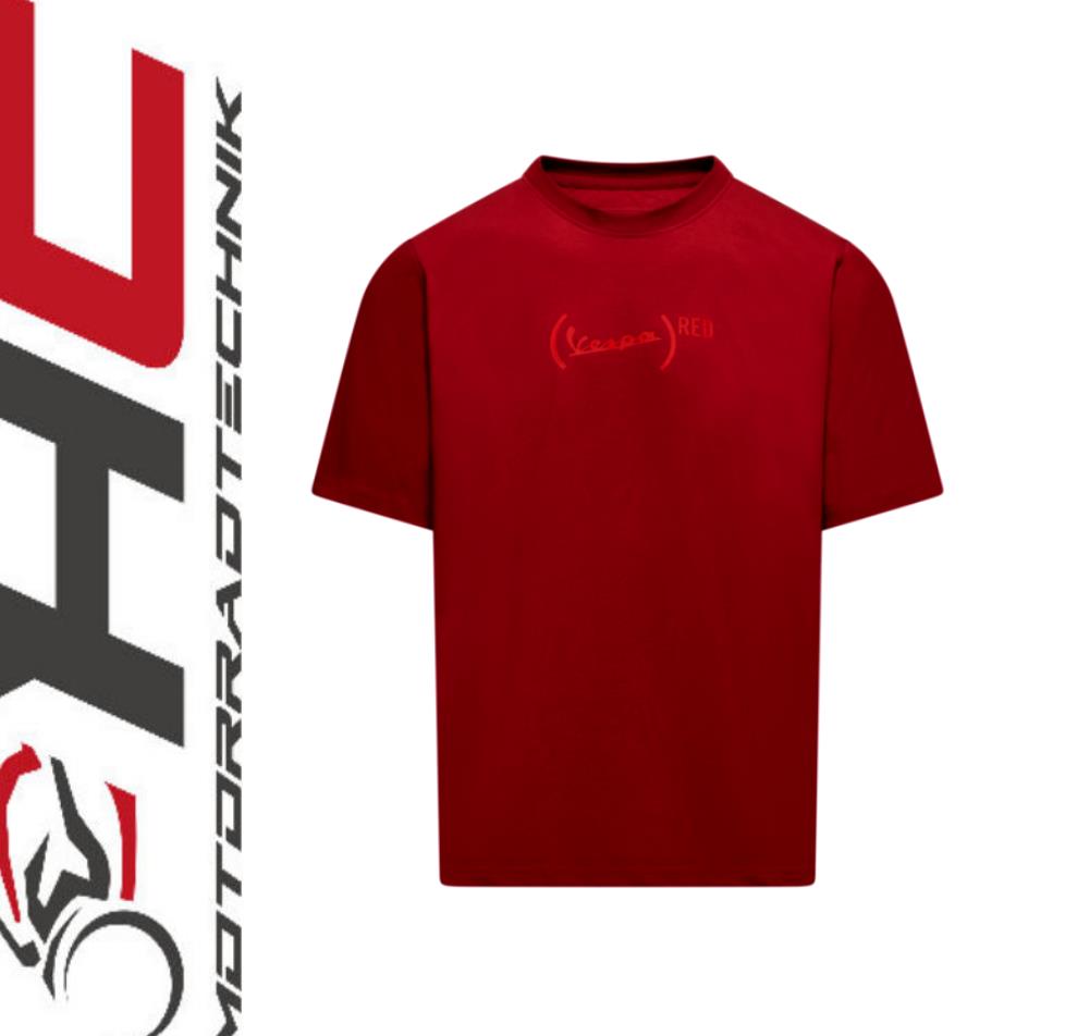 Vespa T-Shirt Vespa RED TEE – Vespa T-Shirt RED TEE Gr. XS