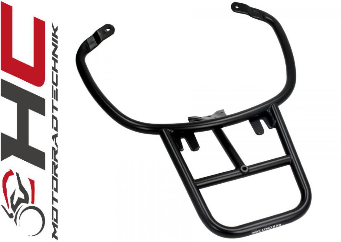 Gepäckträger hinten schwarz Vespa Primavera / Sprint
