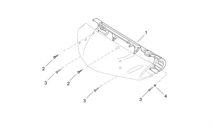 Aprilia Frontaufbau - Instrumententafel Leonardo 125-150
