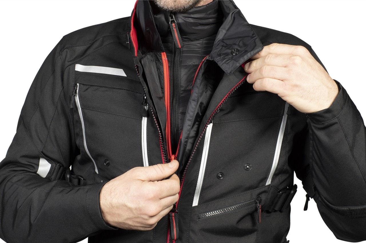 Moto Guzzi Adventure Touring Herren Textiljacke