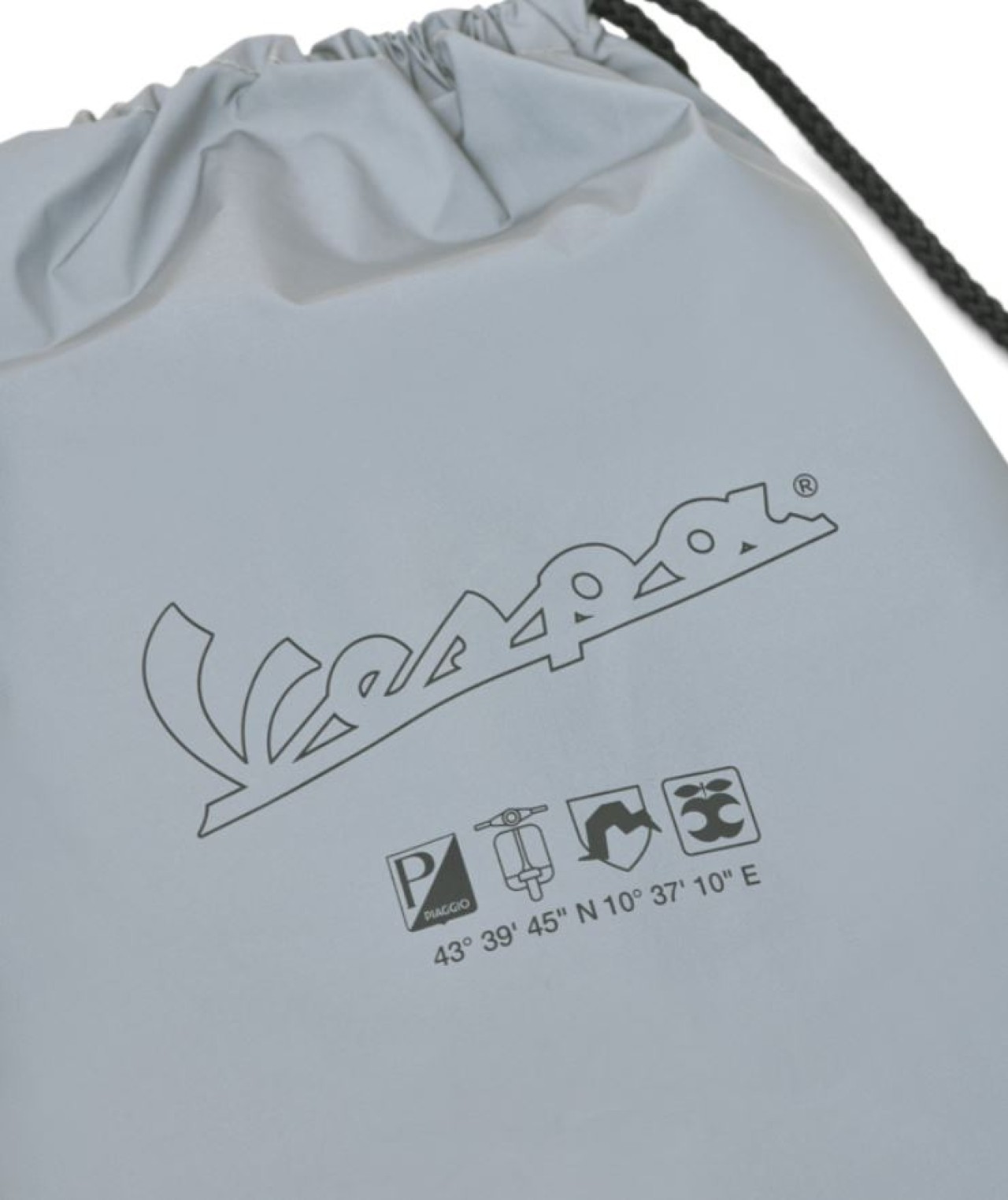 Vespa DEC Rucksack aus Polyester in Grau