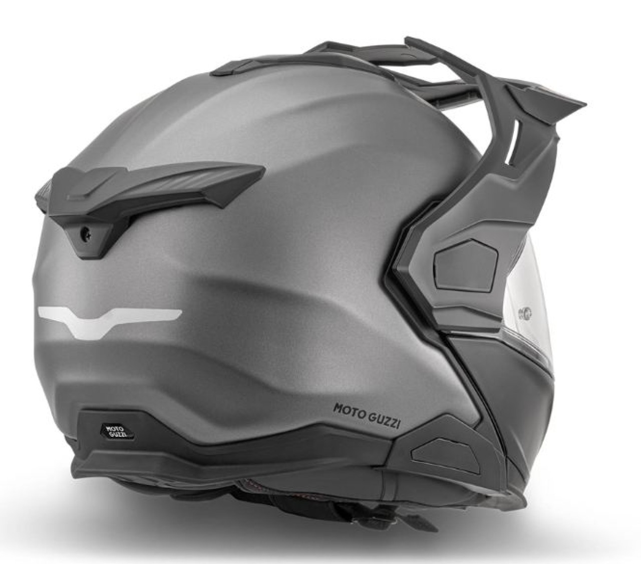 Moto Guzzi Klapphelm Crosswind, anthrazit, Glasfaser/Carbon/Kevlar, ECE 22.06 – XXL