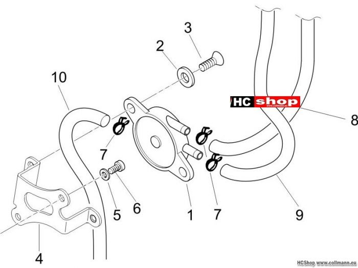 Piaggio Benzinpumpe NRG DD Sp