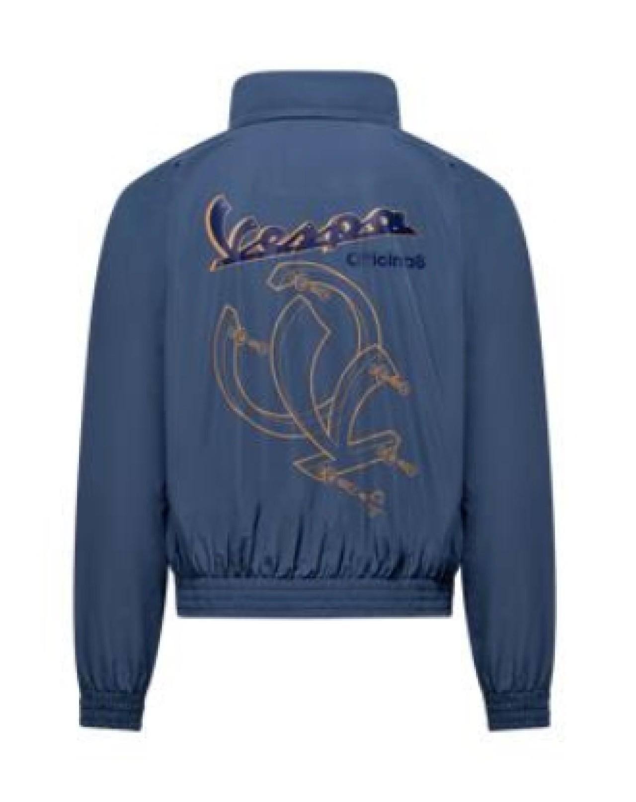 Vespa Regenjacke aus Polyester blau, Serie Officina 8
