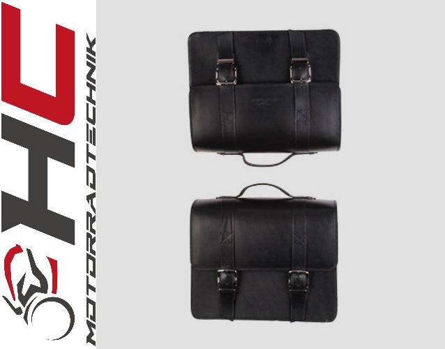 Lederpacktaschen "Premium" Moto Guzzi V9