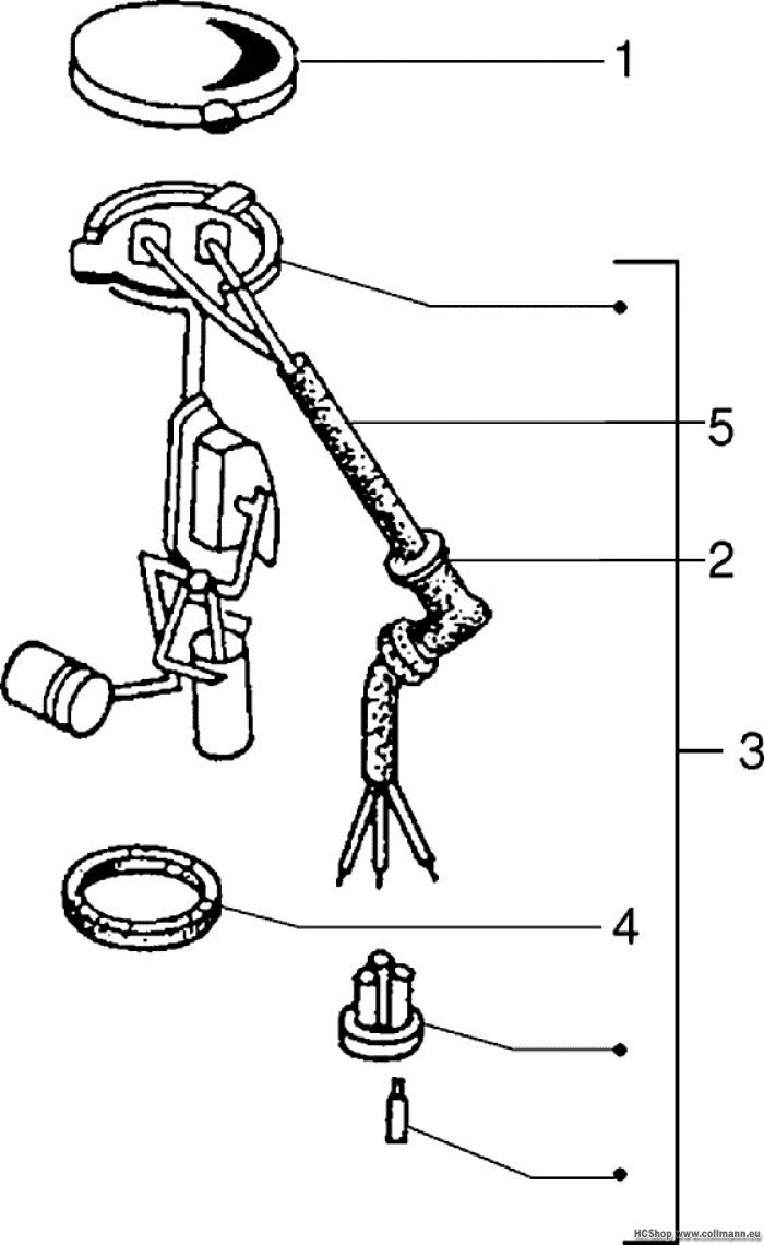 Vespa Benzinstandgeber PX 150