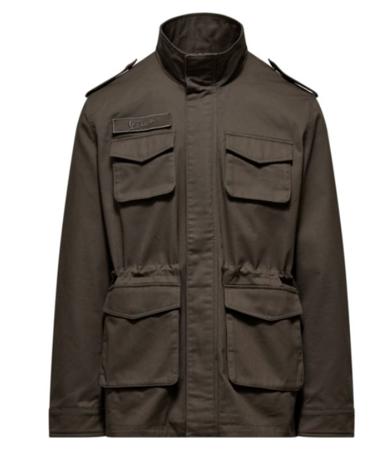 Vespa Jacke aus Baumwolle grün, Jubiläum Vespa 80th