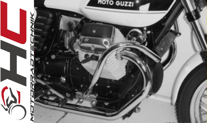 Motorschutzbügel chrom