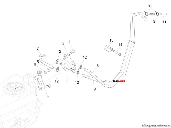 Piaggio Benzinpumpe NRG 50 DD