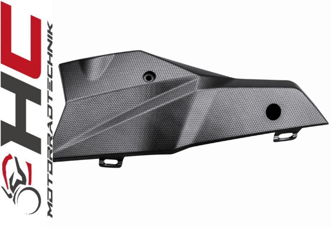 Seitenverkleidung unten links in Carbon Look Aprilia Tuono 125