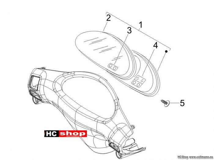1 - Cockpitinstrumente kpl CANADA