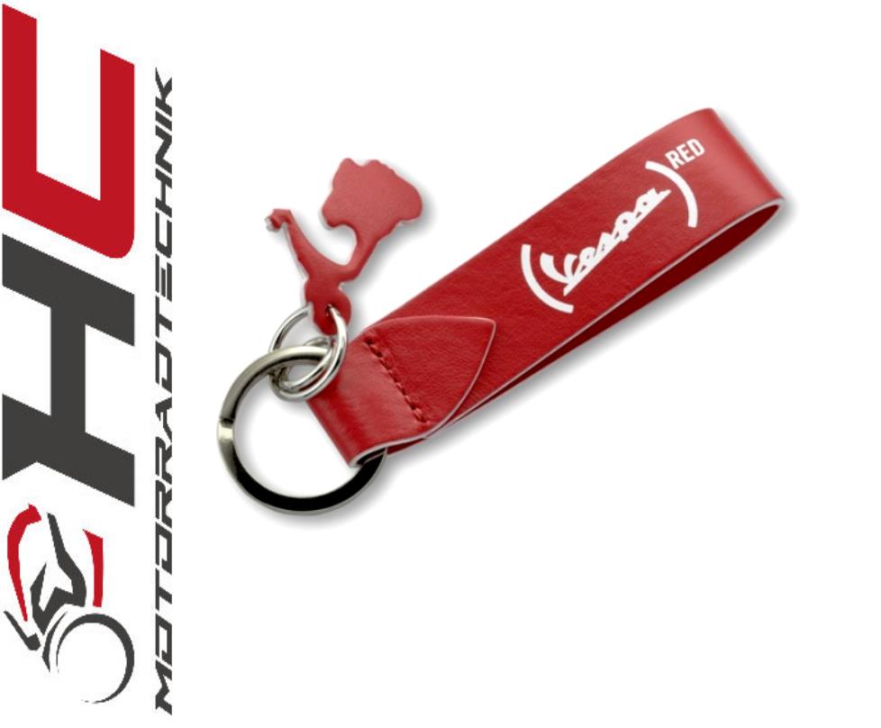 Vespa RED Schlüsselanhänger