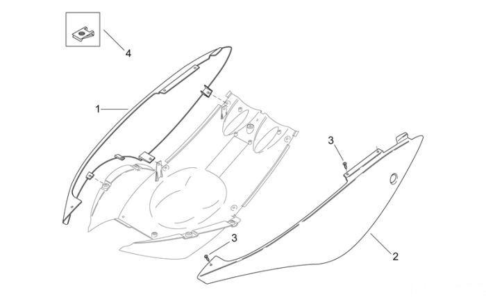 Aprilia Heckaufbau I Area 51 50