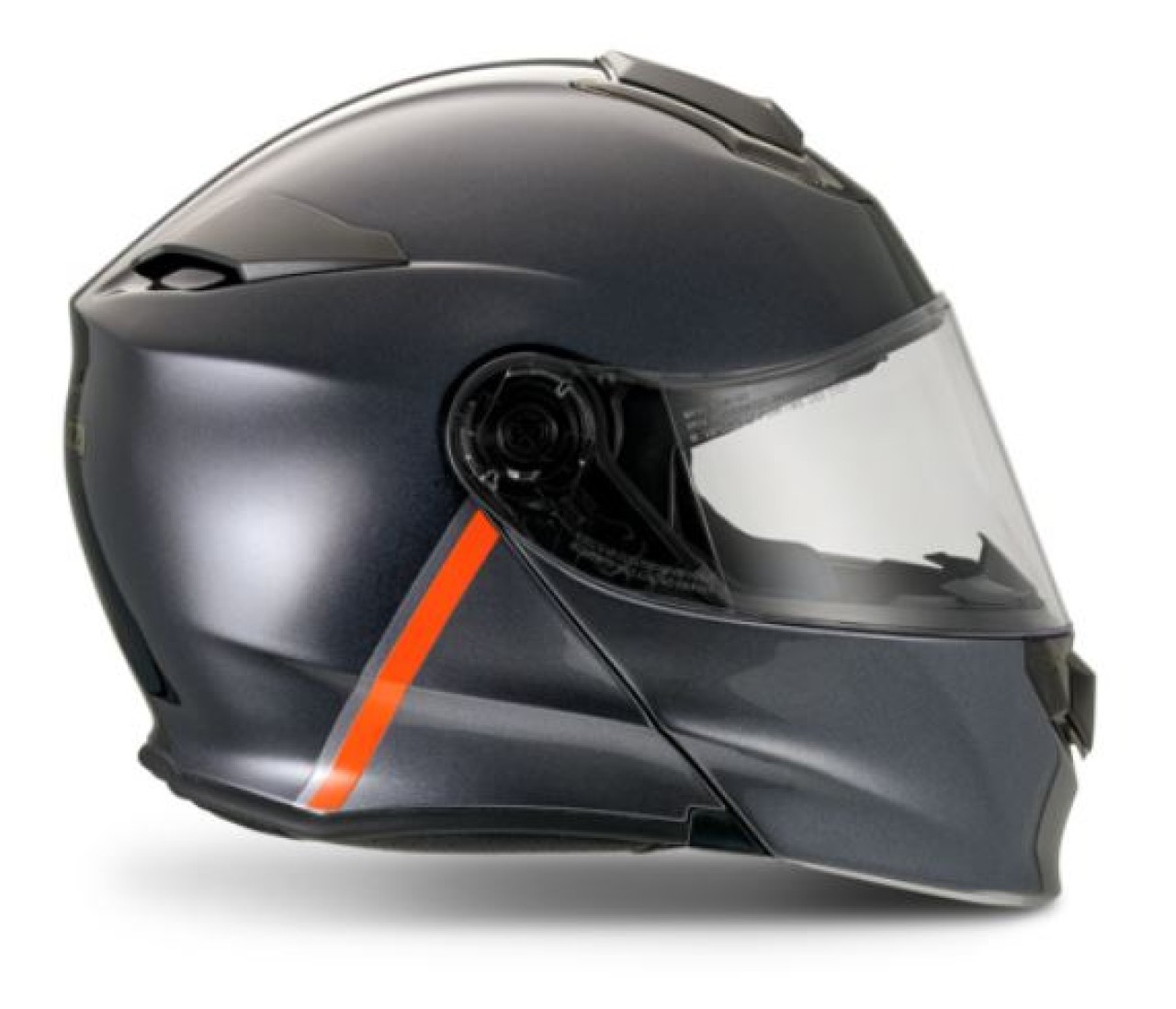 Moto Guzzi Klapphelm mit Bluetooth, schwarz glänzend, ECE 22.06