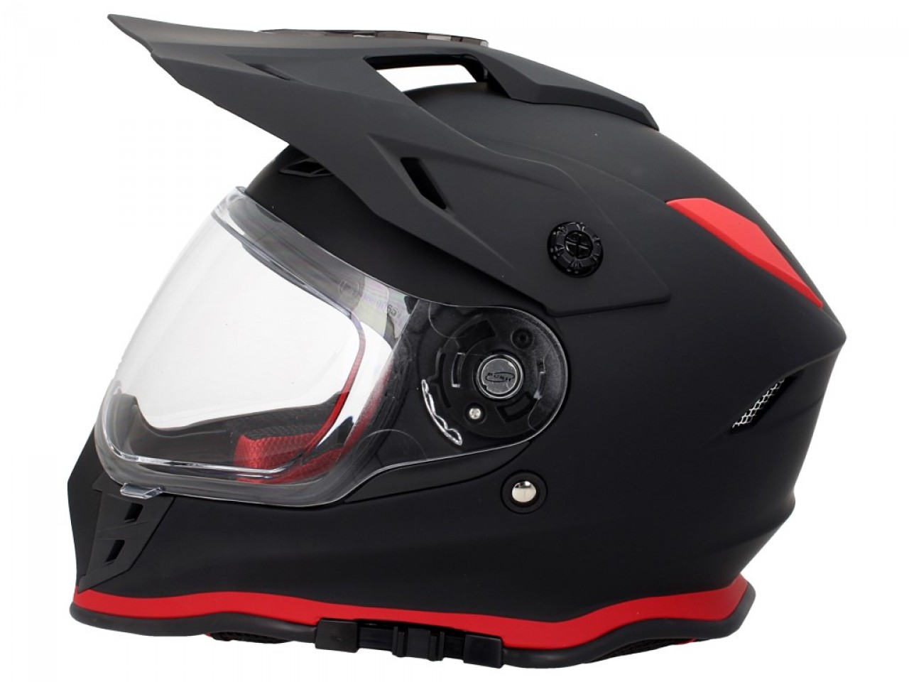 Moto Guzzi Integralhelm Adventure Touring V85, schwarz matt, ECE 22.05