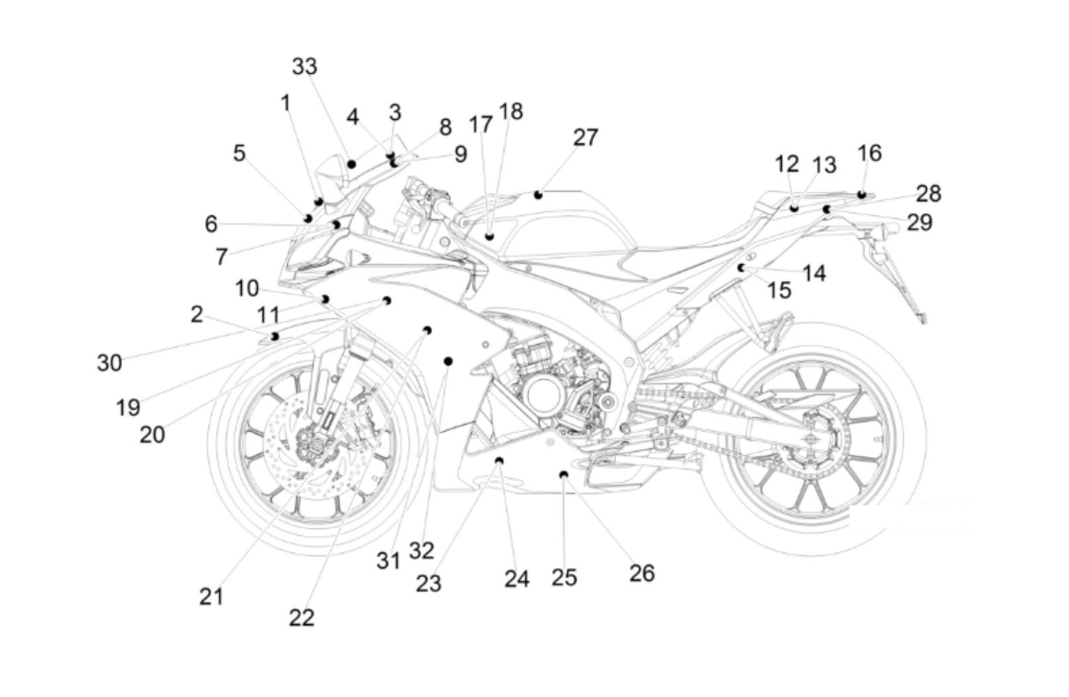 Aprilia RS4 50 SBK Deko