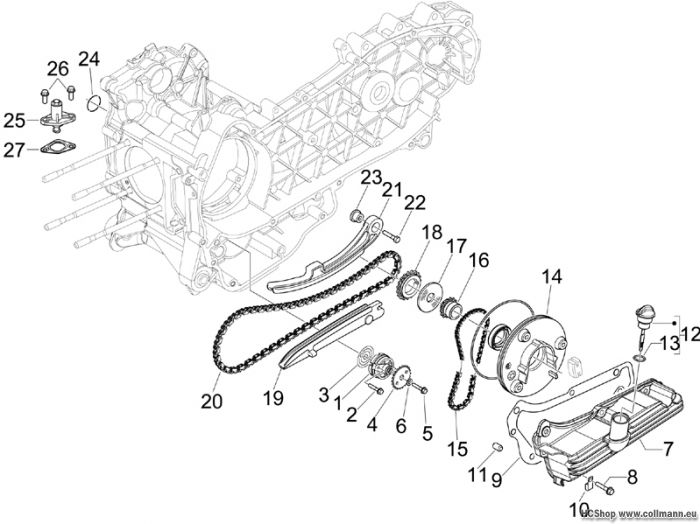 V828espa Ölpumpe S 125 4T