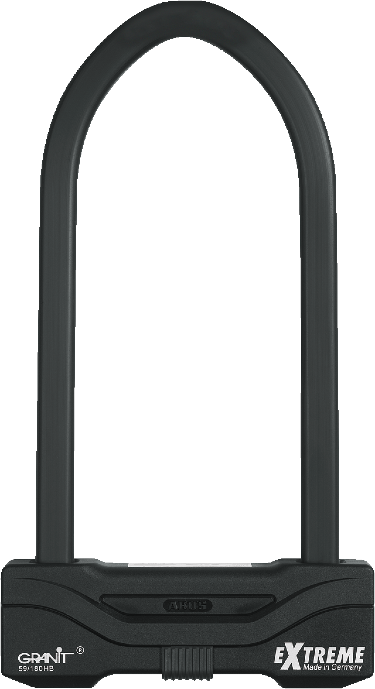 ABUS Bügelschloss Granit Extreme Plus 59, 245x111 mm, schwarz