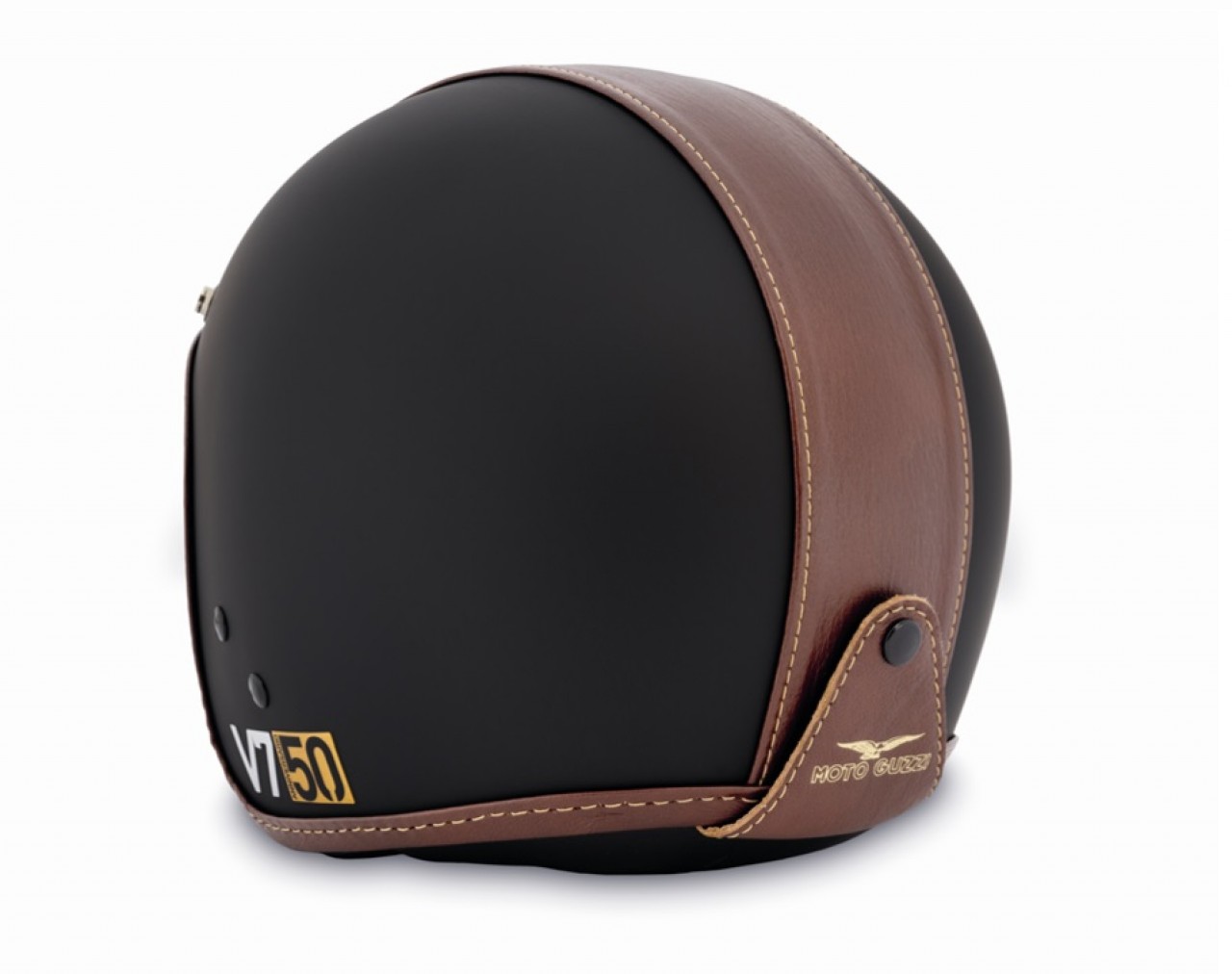 Moto Guzzi Jethelm V7 Anniversario, schwarz matt, ABS, ECE 22.05