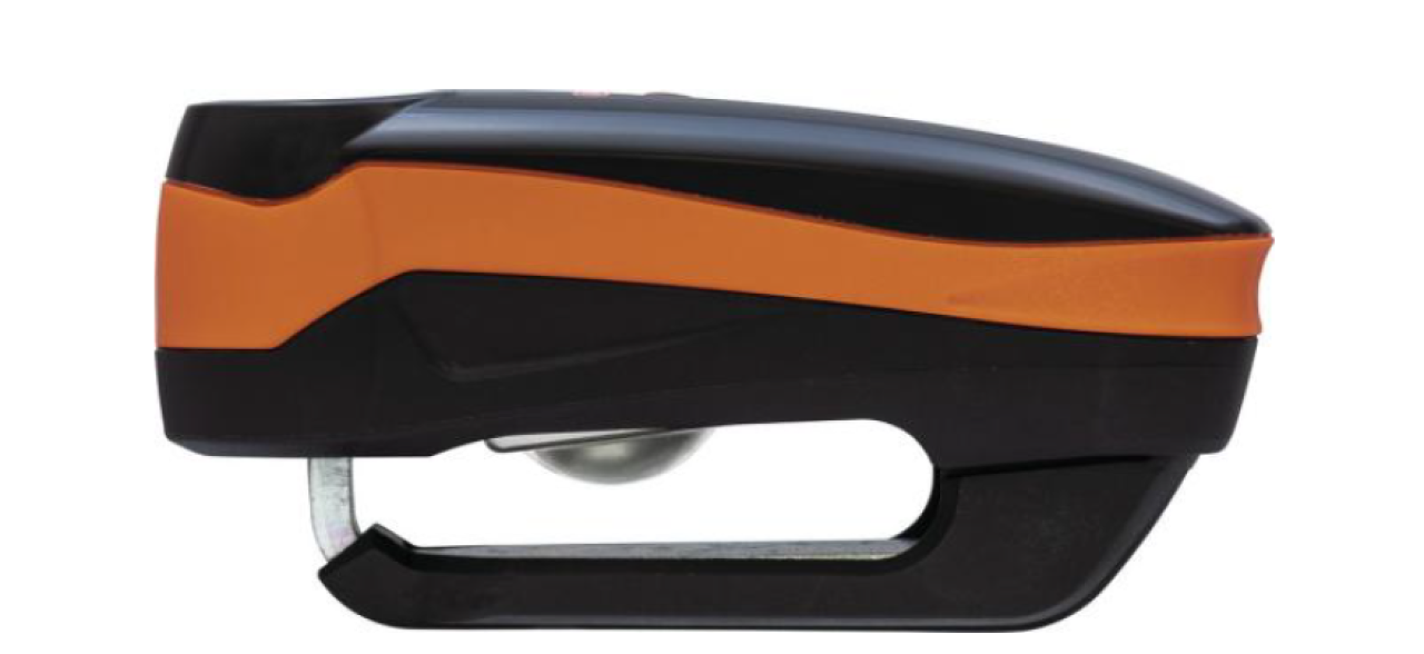 ABUS Bremsscheibenschloss Detecto 7000 RS1, Alarm, Level 13 – orange