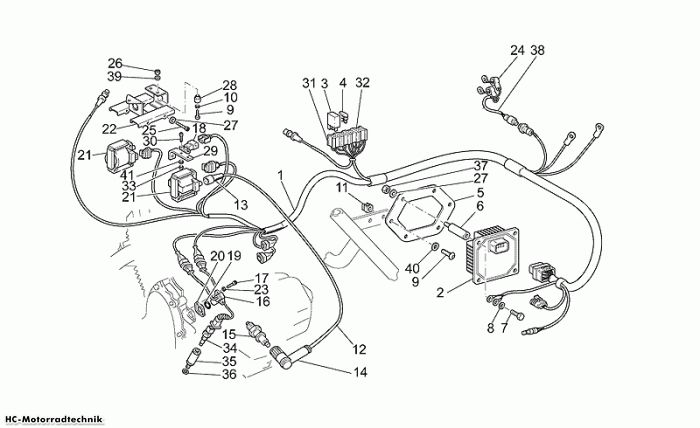 Moto Guzzi Elek. Anlag California EV/EV Touring/80 1100