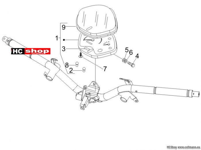 Piaggio Liberty 50 Cockpitinstrumente - Cruscotto