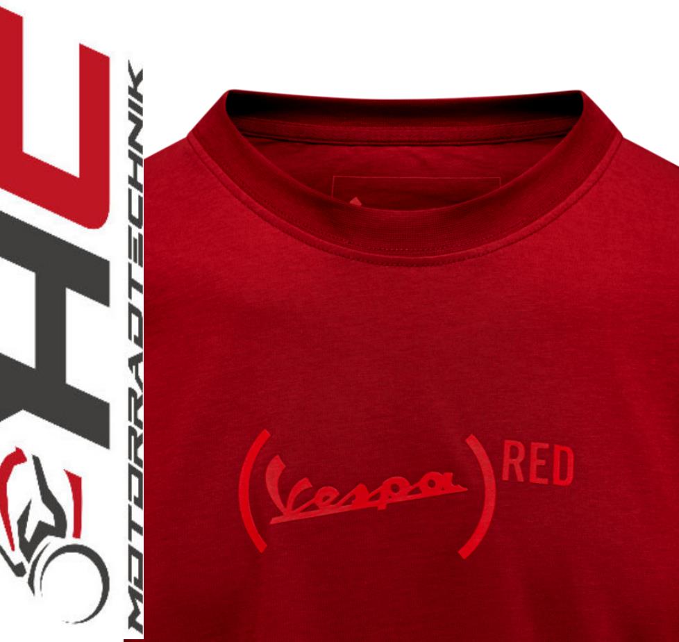 Vespa T-Shirt Vespa RED TEE