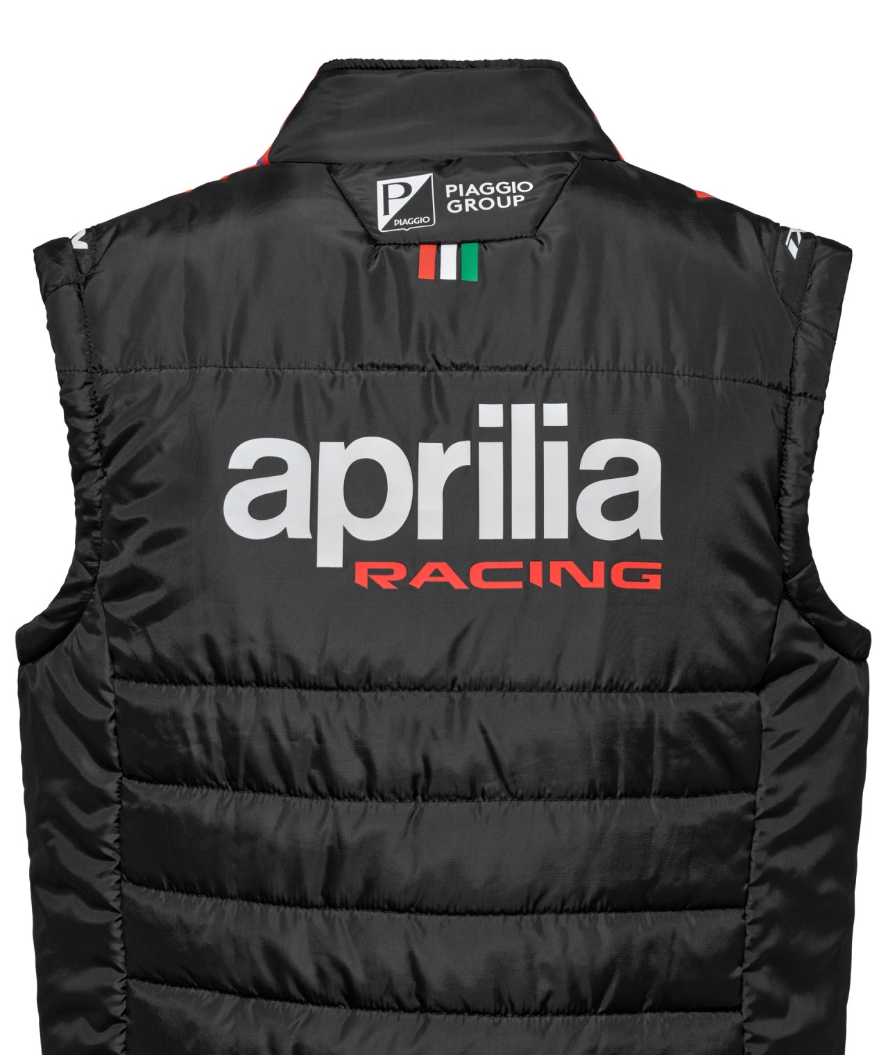 Aprilia Bodywarmer Herren Racing Team 2026, schwarz, Baumwolle/Polyester