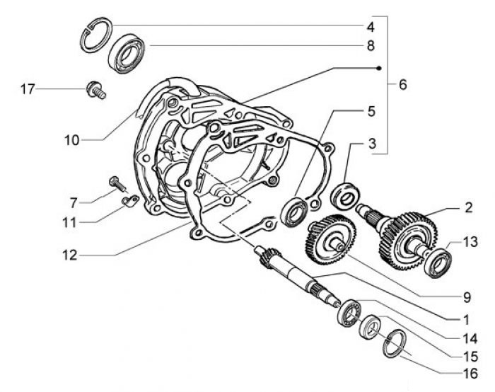 Vespa Hiterradachse Granturismo 200 L