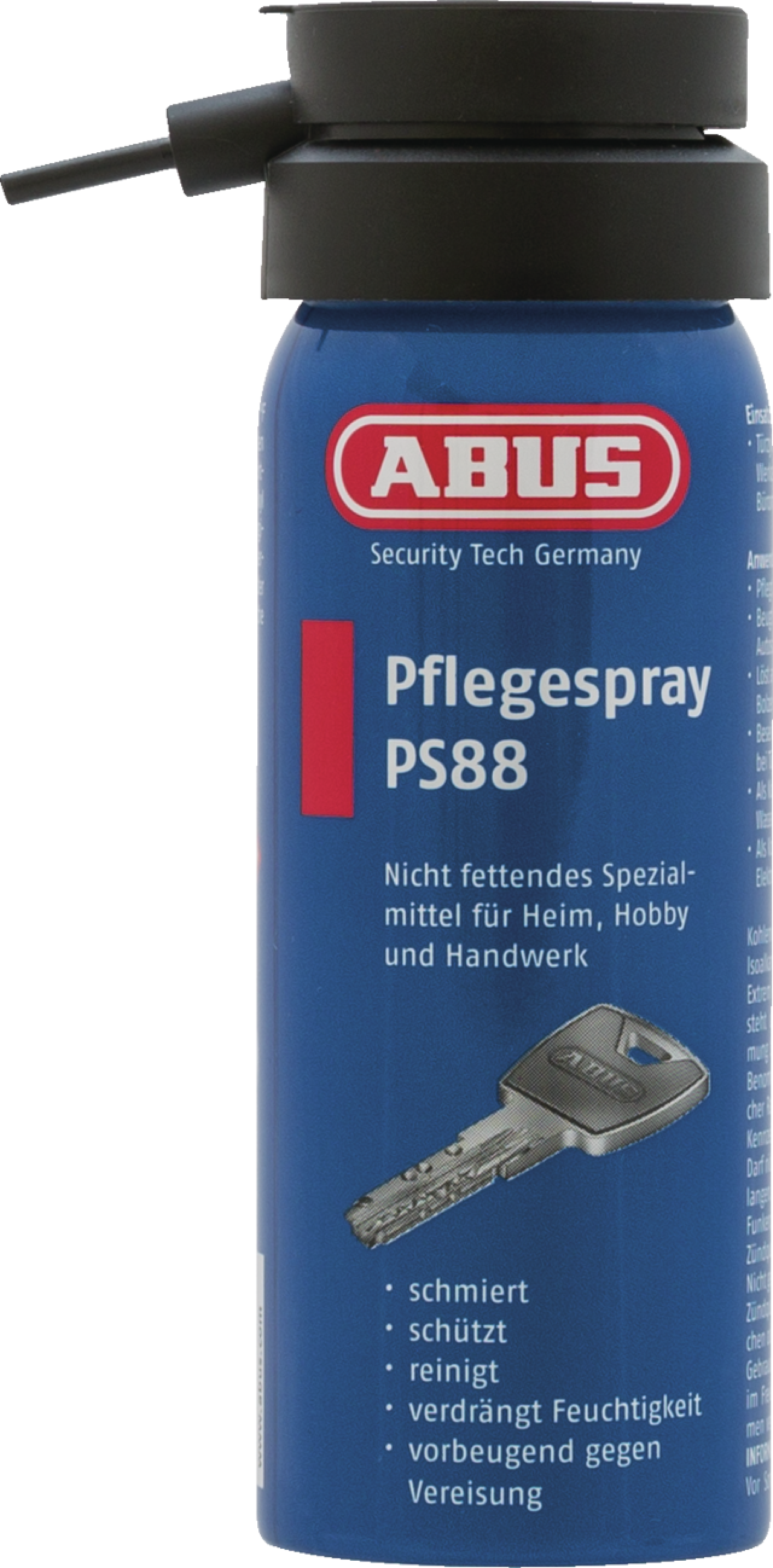 ABUS Pflegespray PS88, 50 ml, Verpackungseinheit 24 Stück