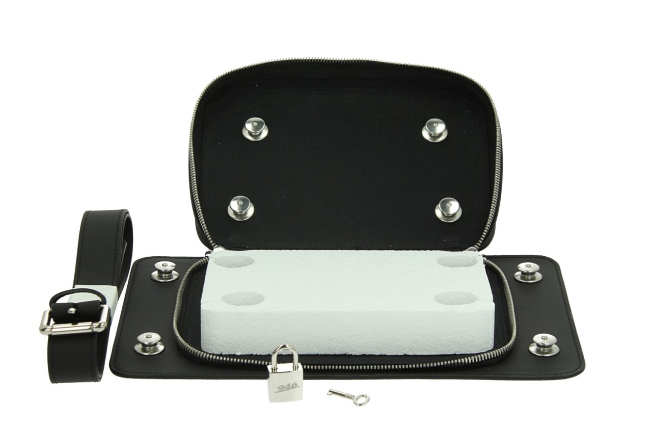 Vespa Top Case Träger schwarz für Lederkoffer, 946 Bunny