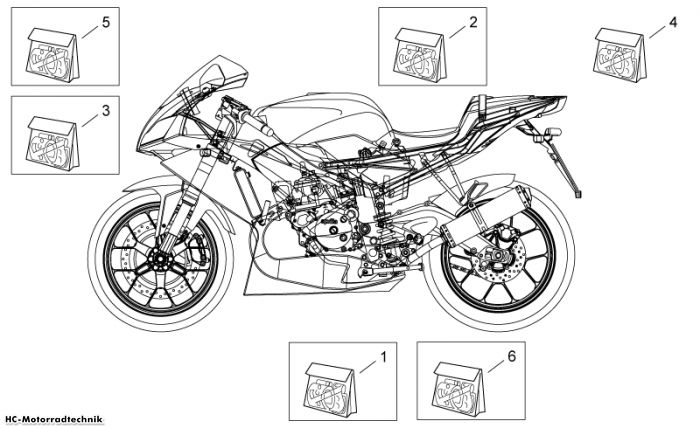 Aprilia Deko RS E2 / E3 125